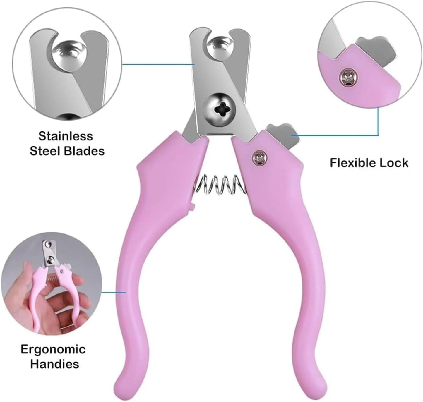4-in-1 Low-Noise Cordless Dog Grooming Clippers Kit