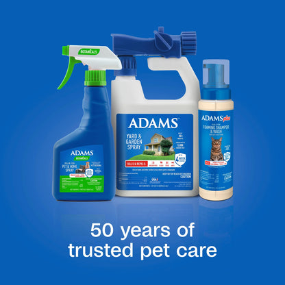 plus Flea & Tick Foaming Shampoo & Wash for Cats & Kittens over 12 Weeks, Sensitive Skin Flea Treatment for Cats & Kittens, Kills Adult Fleas, Ticks and Lice on Contact, 10 Fluid Ounces