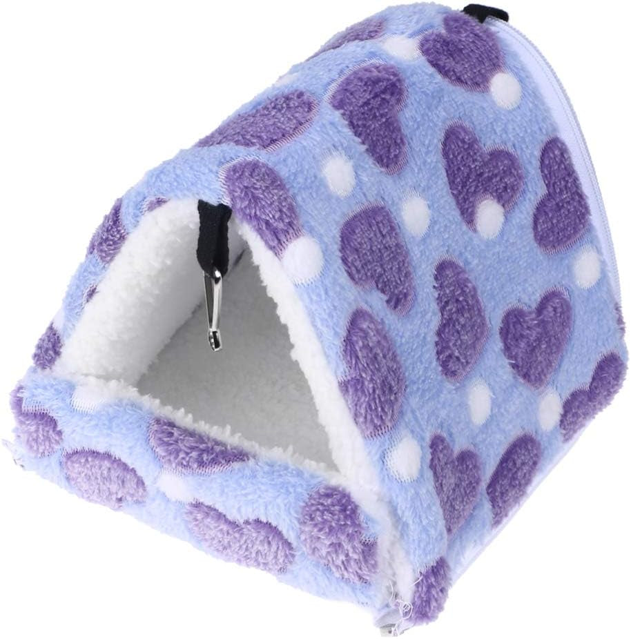 Guinea Pig Bed Hamster Bed: Hedgehog Winter Warm Cotton Hamster Sleeping Bag Nest Small Animal for Guinea Pigs Hedgehogs Ferrets