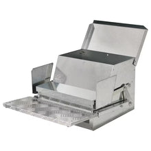 30 Lbs. Capacity Automatic Chicken Poultry Feeder with a Galvanized Steel and Aluminium Build