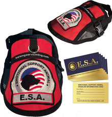 Breathable ESA Dog Vest Harness With Cooling Mesh Panel