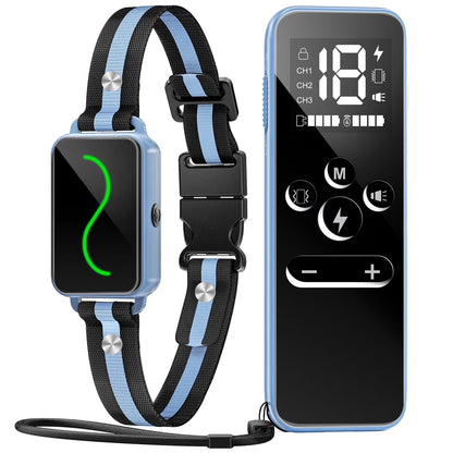 Dog Shock Collar, Training Collar with Remote for Puppies,Small, Medium, Large Dogs with Vibration, Electric Shock, Beep, Security Lock, and Waterproof
