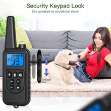Dog Training Collars, Dog Shock Collar with Remote 2600 Feet, 3 Modes Beep Vibration Shock, IPX7 Waterproof, LED Light, USB Charging, Dog Bark Collar for Training Small Medium Large Dogs