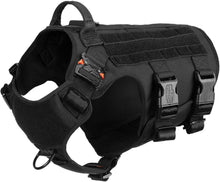 ICEFANG XL Tactical No-Pull Dog Harness with MOLLE Handle