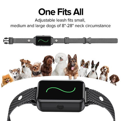 Dog Shock Collar, Dog Training Collar with Remote, IPX7 Waterproof with 3 Training Modes, Suitable for All Breeds