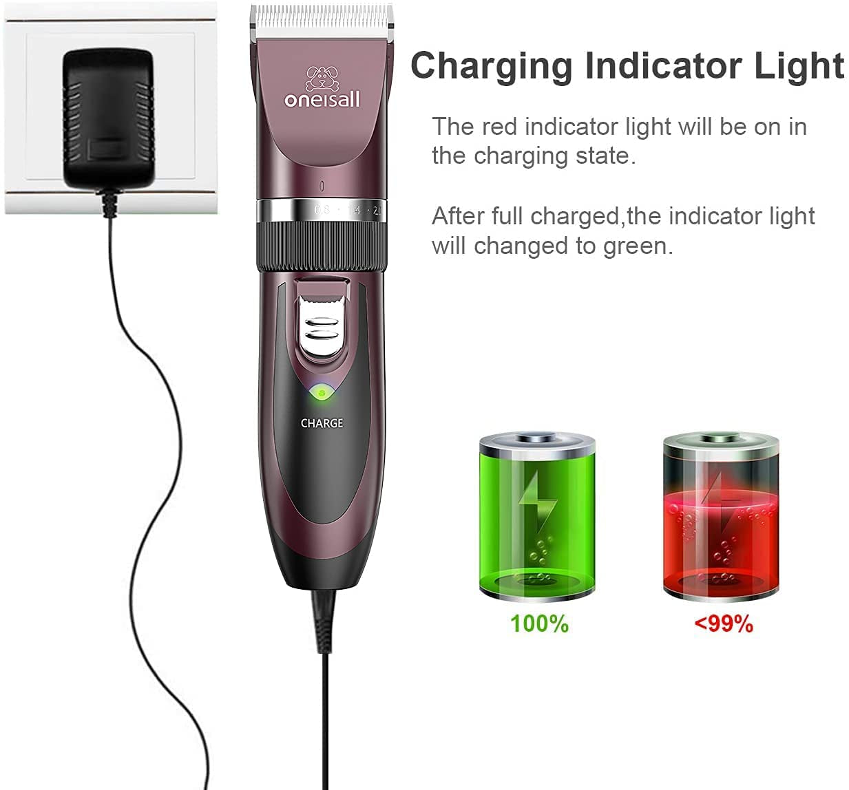 Low-Noise Rechargeable Pet Clippers for Smooth At-Home Grooming