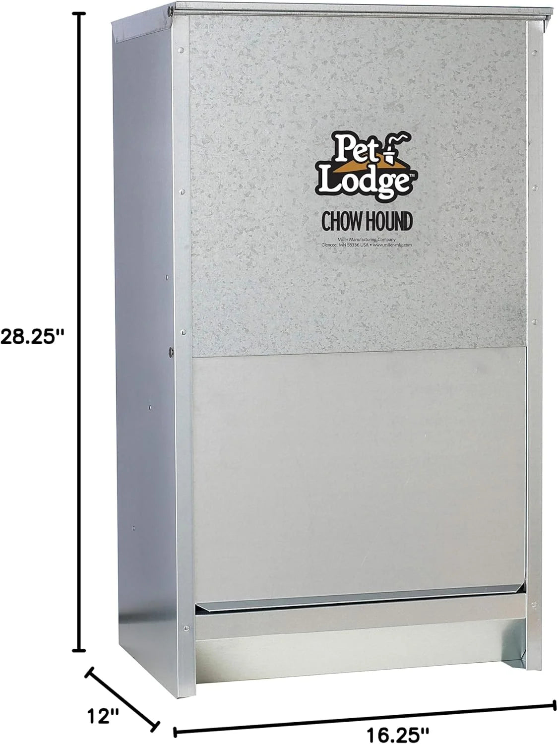 Chew-Proof 50 lb Automatic Dog Feeder with Pest Guard
