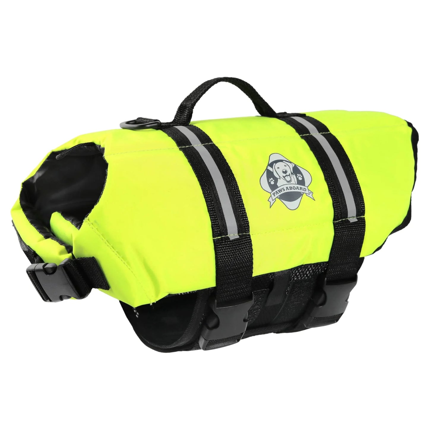 1400 Dog Life Jacket, Neon Yellow - Medium