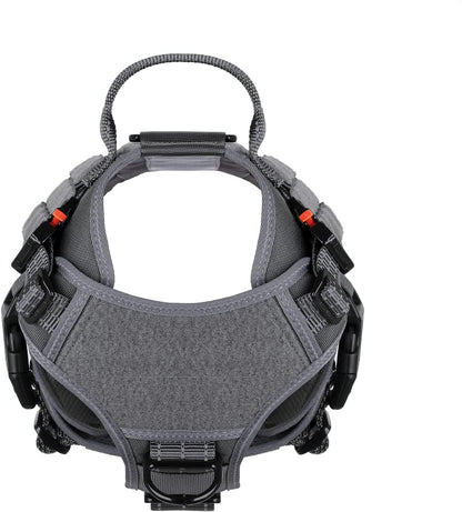 ICEFANG Tactical No-Pull Dog Harness with MOLLE & Handle