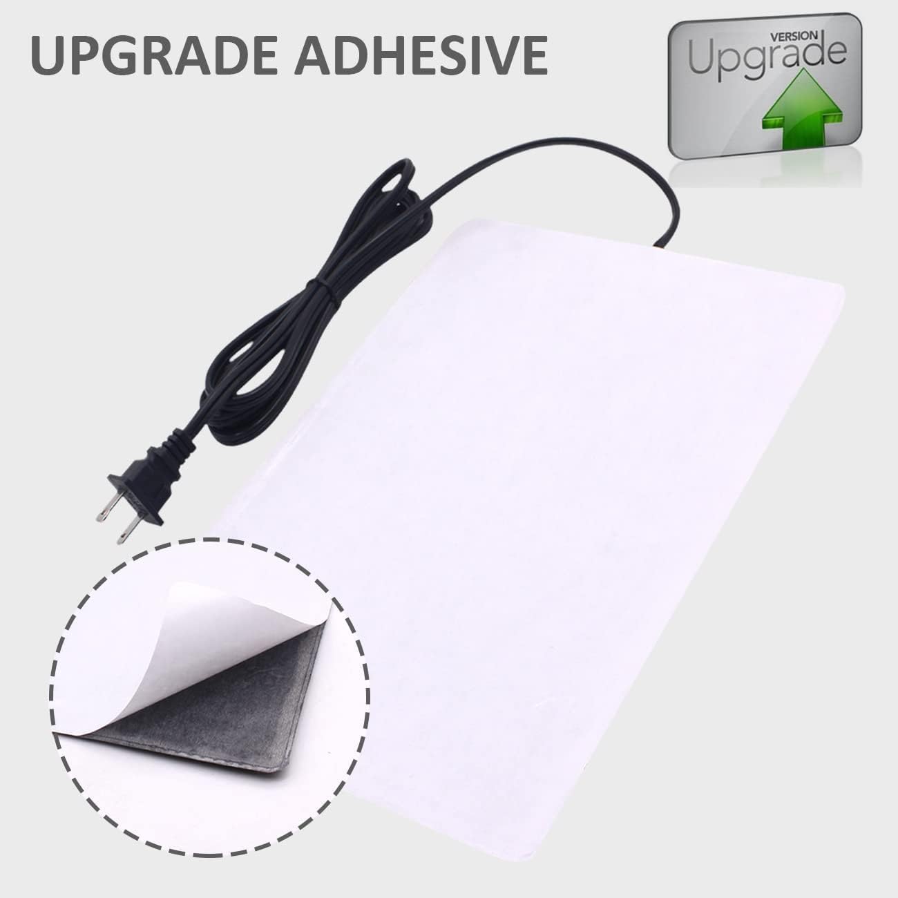 Reptile Heating Pad - Hermit Crab Heater Heat Mat for Reptiles Snake Lizard Terrarium 8 Watt