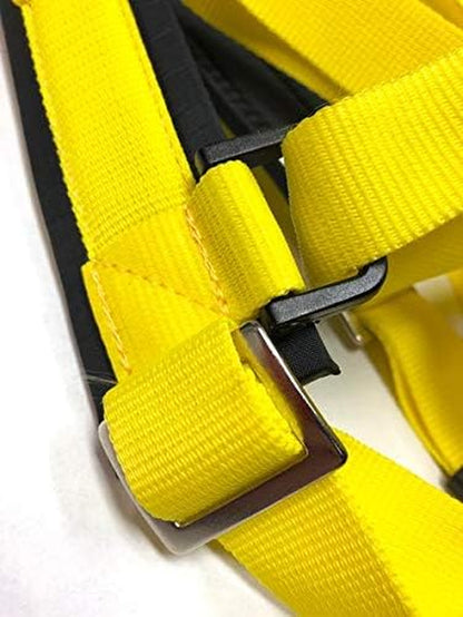 Neewa Adjustable Sled Pro X-Back Pulling Harness (Small Yellow)