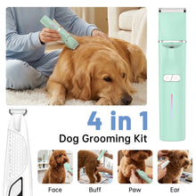 4-in-1 Cordless Dog Grooming Kit for Thick Coats