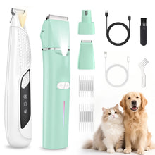 4-in-1 Cordless Dog Grooming Kit for Thick Coats