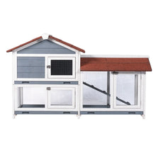 Wooden Waterproof Rabbit Hutch Pet House