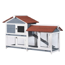 Wooden Waterproof Rabbit Hutch Pet House