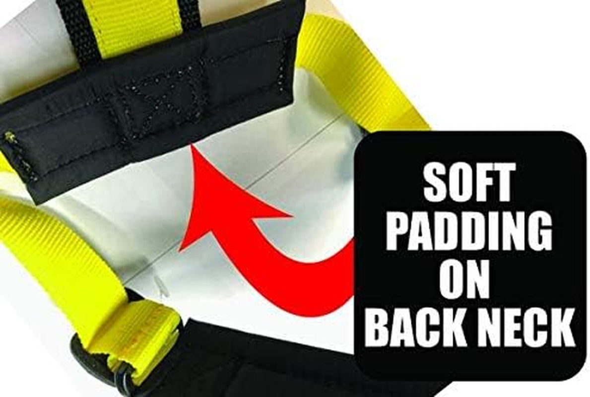 Neewa Adjustable Sled Pro X-Back Pulling Harness (Small Yellow)