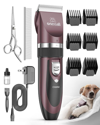 Low-Noise Rechargeable Pet Clippers for Smooth At-Home Grooming