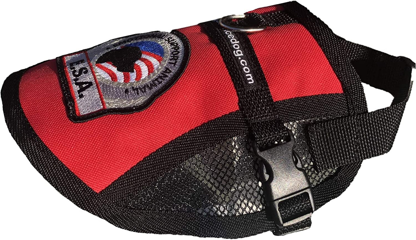 Breathable ESA Dog Vest Harness With Cooling Mesh Panel