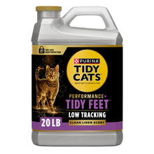 Purina  Tidy Feet Low Tracking Cat Litter, Clean Linen Scent, 20 Lb Jug