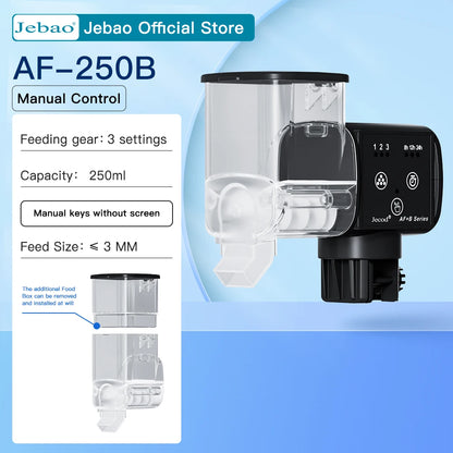 Jecod New Aquarium Fish Tank Feeder Intelligent Automatic Feeder Digital Timing Wifi Wireless Remote Control Fish Feeding