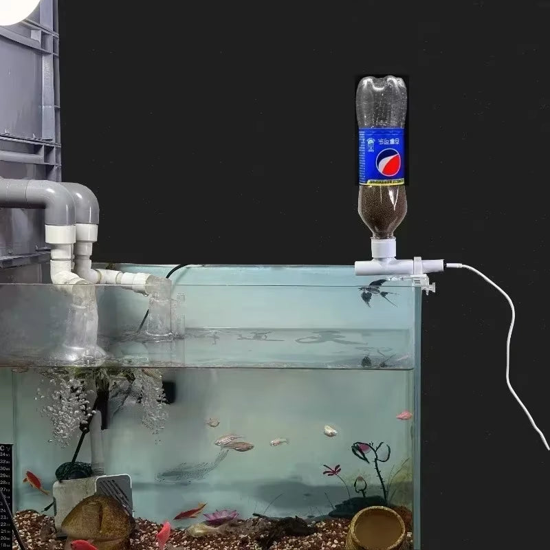 Fish Tank Feeder Mobile Phone Remote Control Intelligent Timing Feeder Ornamental Fish Turtle Food Aquarium Automatic Feeder