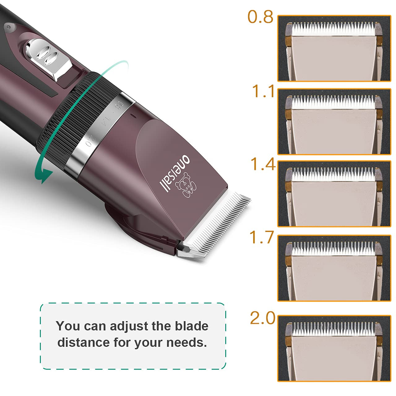 Low-Noise Rechargeable Pet Clippers for Smooth At-Home Grooming