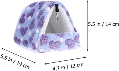 Guinea Pig Bed Hamster Bed: Hedgehog Winter Warm Cotton Hamster Sleeping Bag Nest Small Animal for Guinea Pigs Hedgehogs Ferrets