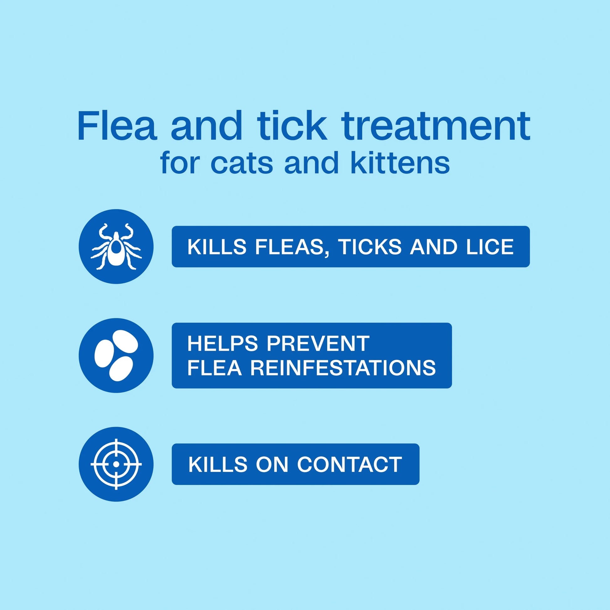 plus Flea & Tick Foaming Shampoo & Wash for Cats & Kittens over 12 Weeks, Sensitive Skin Flea Treatment for Cats & Kittens, Kills Adult Fleas, Ticks and Lice on Contact, 10 Fluid Ounces