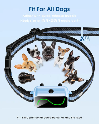 Dog Shock Collar, Training Collar with Remote for Puppies,Small, Medium, Large Dogs with Vibration, Electric Shock, Beep, Security Lock, and Waterproof