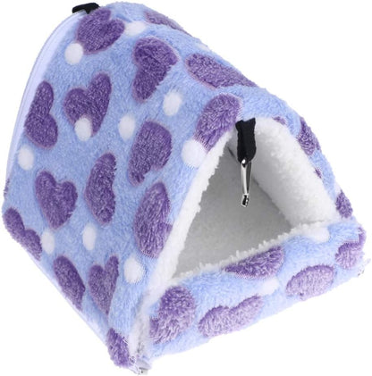 Guinea Pig Bed Hamster Bed: Hedgehog Winter Warm Cotton Hamster Sleeping Bag Nest Small Animal for Guinea Pigs Hedgehogs Ferrets