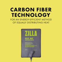 Heat Mat, Terrarium Heater for Reptiles, Snakes (Ball Pythons, Corn Snakes), Leopard Geckos, Tortoises, Amphibians and Arachnids, Medium, Fits 30-40 Gallon, 16 Watt