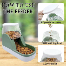 Gravity Auto Pet Feeder, Large 1-Gallon Capacity