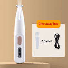 Fully Waterproof LED Dog Paw Trimmer, Low-Noise Grooming