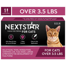 Flea & Tick Topical Prevention for Cats over 3.5 Lbs, 1-Month Supply
