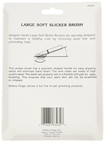 Millers Forge MF226 18 Designer Soft Slicker Brush L
