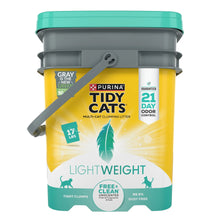 Purina  Free and Clean Lightweight Cat Litter, Unscented, 17 Lb Pail