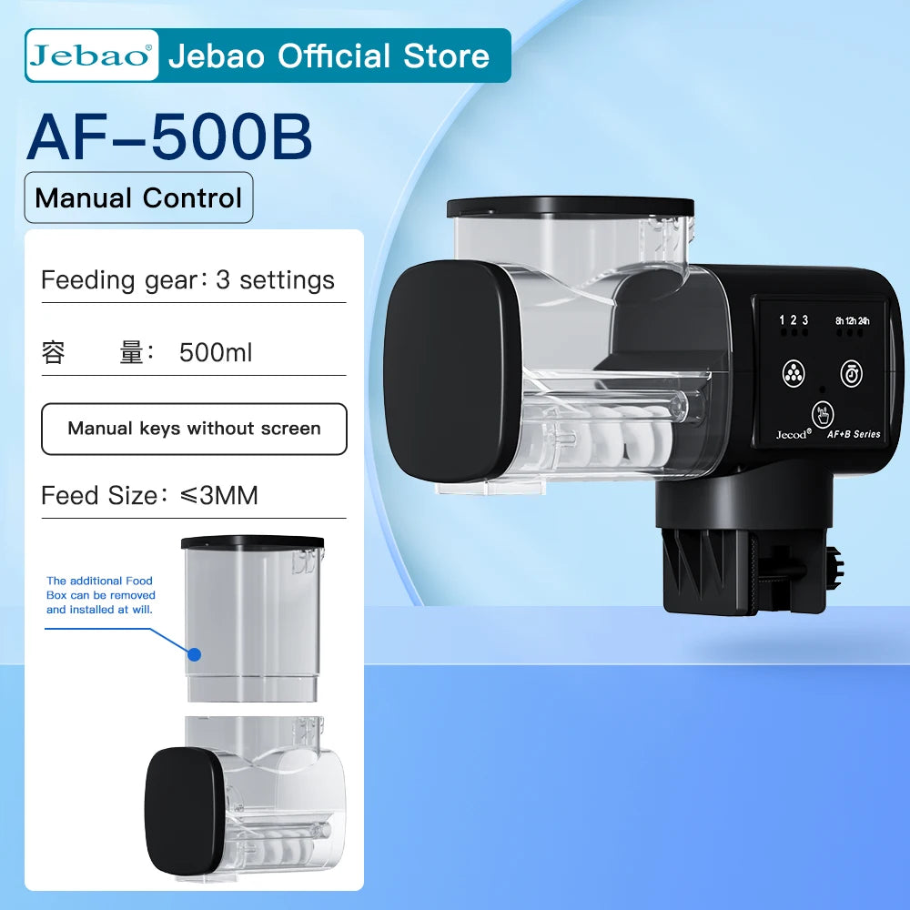 Jecod New Aquarium Fish Tank Feeder Intelligent Automatic Feeder Digital Timing Wifi Wireless Remote Control Fish Feeding