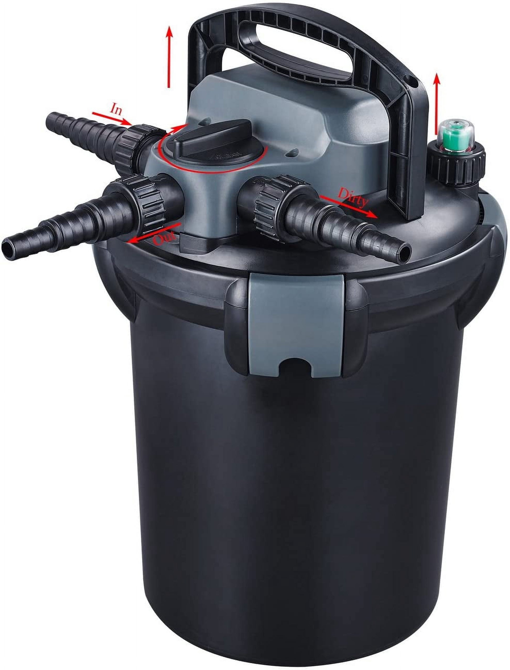 CBF-4000 Bio Pressurized Filter with 13-Watt UV, 1000 Gallons