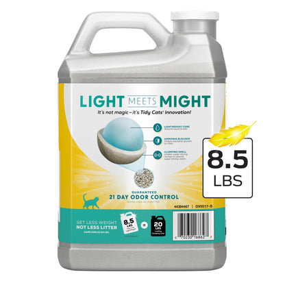 Purina  Lightweight Clumping Cat Litter, Unscented, 8.5 Lb Jug