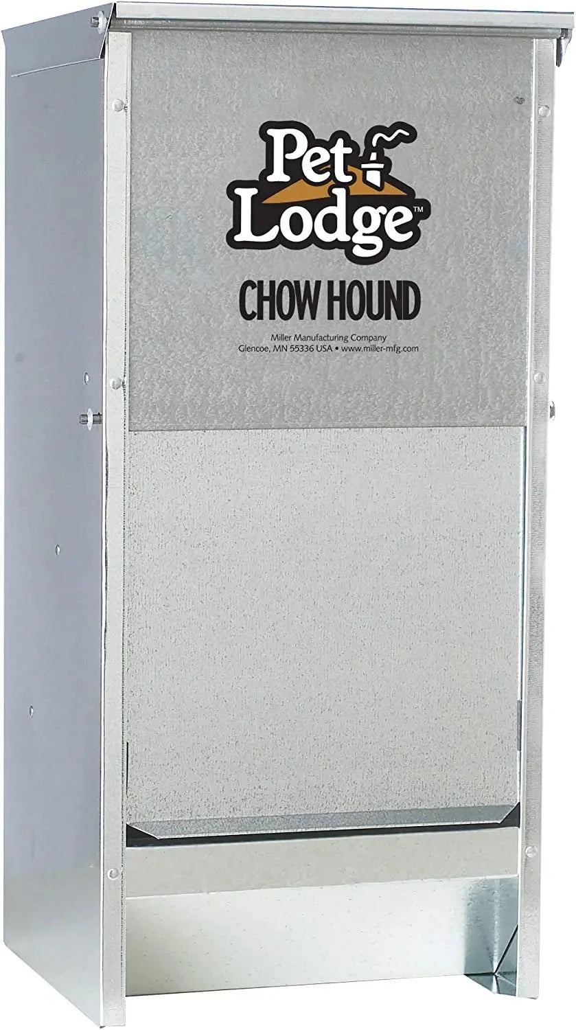 Miller CH12 Chow Hound Dog Feeder, 12 Lbs