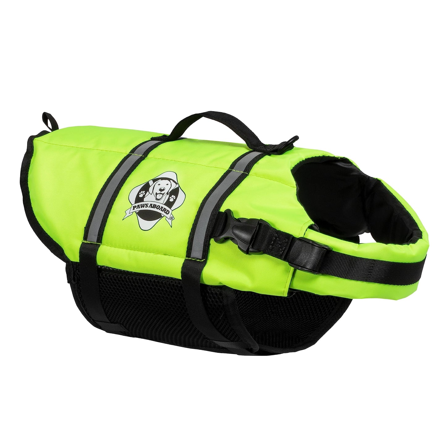 1400 Dog Life Jacket, Neon Yellow - Medium